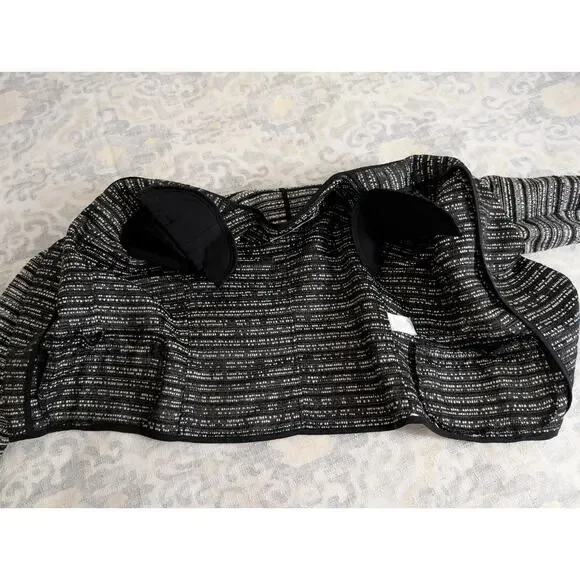 Milly Open Front Wool Blend Tweed Jacket - Picture 8 of 14